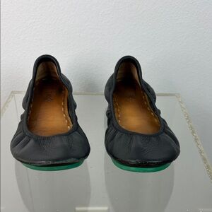 Tieks Black leather ballet flats